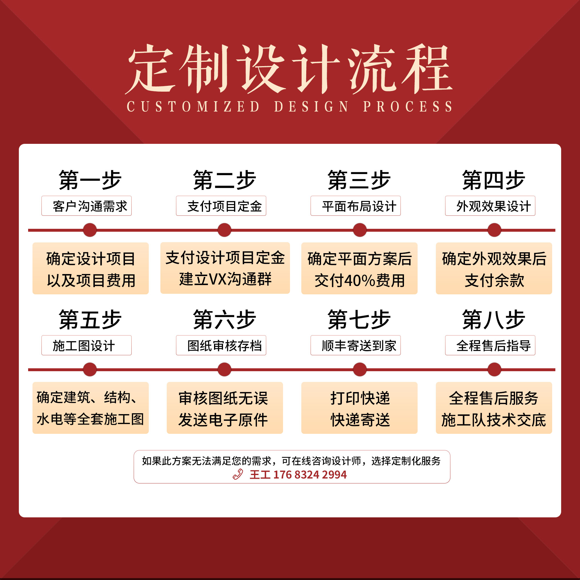 B555二两层四合院别墅设计图纸中式风格带院子农村小三合院自建房