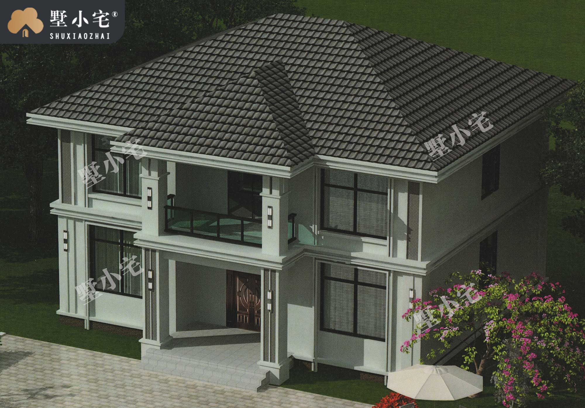 【二层简易房屋】B770农村二层简易房屋小别墅，自建房必看