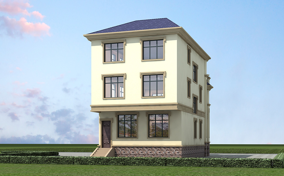 C821农村自建别墅户型图大全，小开间必看