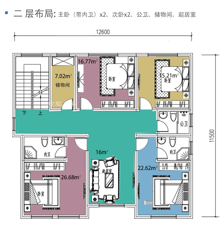C320欧式豪华三层别墅设计户型图二层.jpg