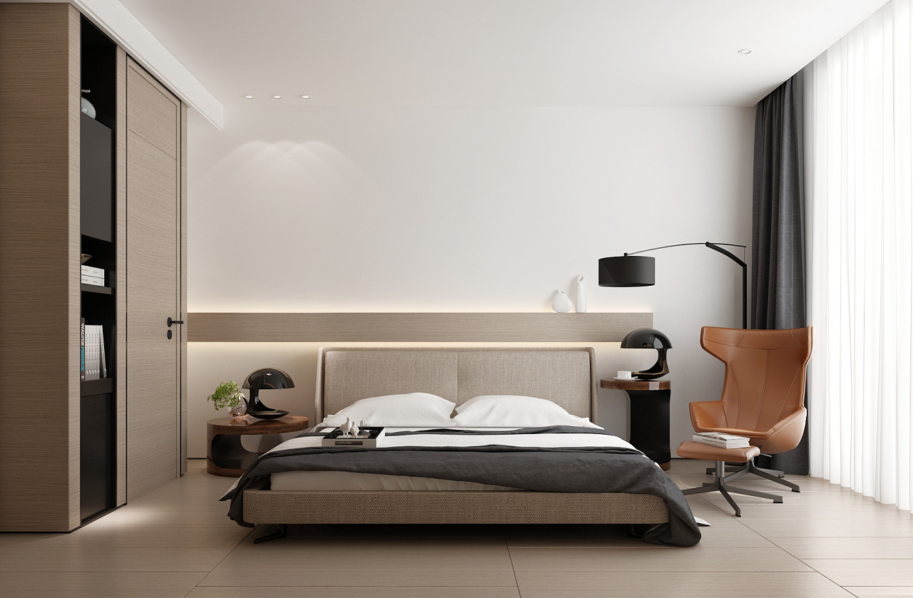 现代中式风格室内设计卧室.jpg