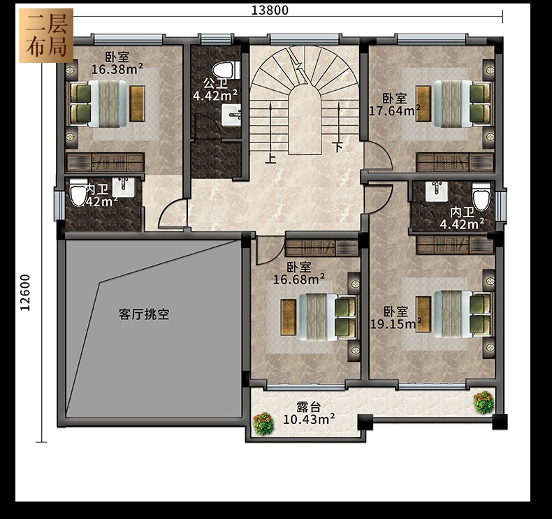 新中式二层别墅，5卧室带棋牌室+大露台，好房子让人看不厌.jpg